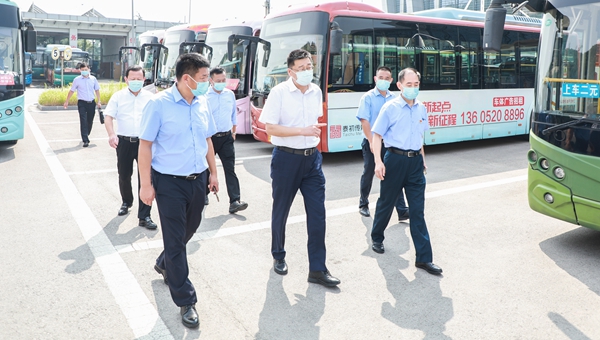 交控集团领导赴包挂点位检查督导全国文明城市创建工作