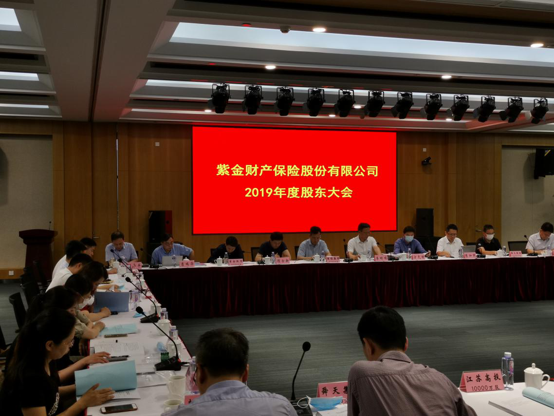 徐州交控集团参加紫金财险保险公司股东大会